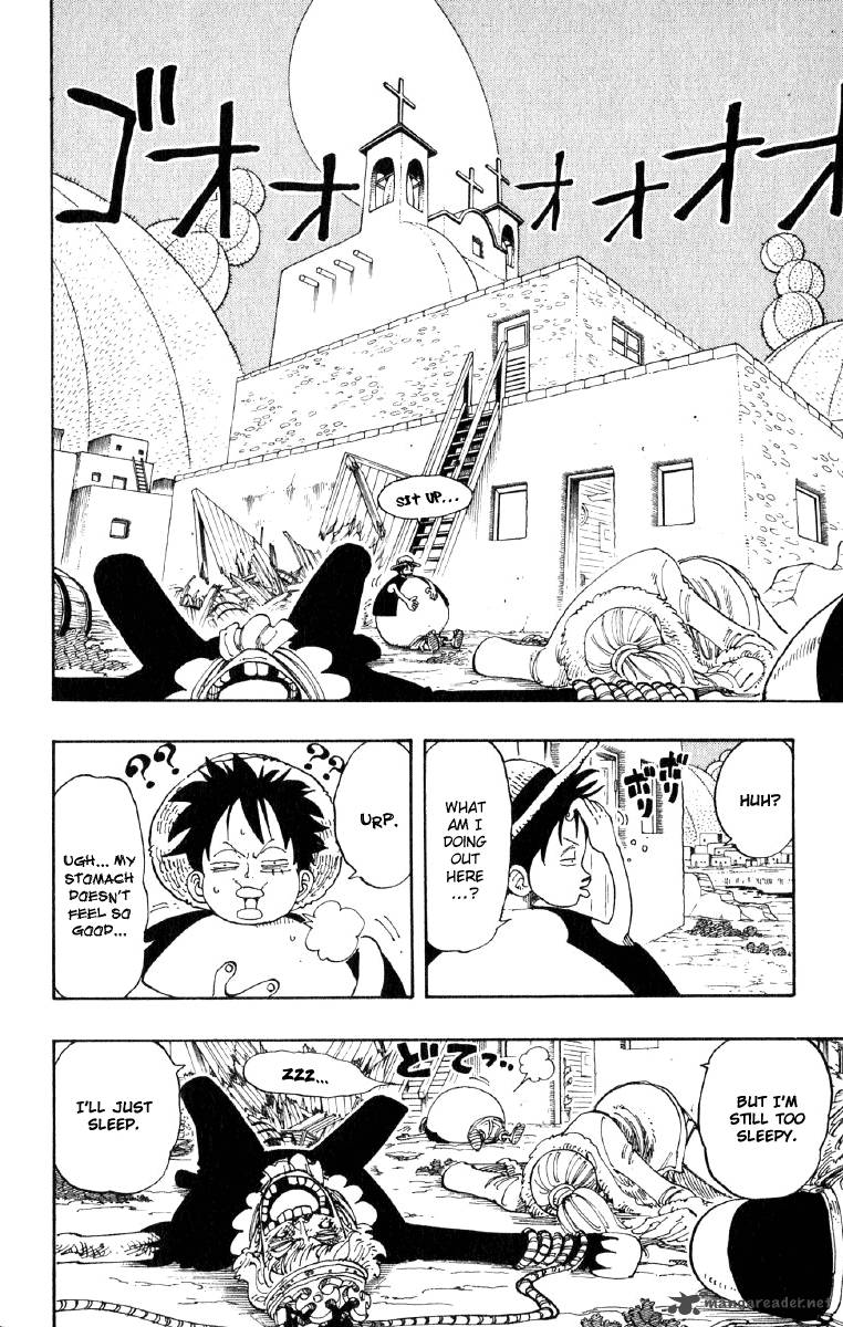 One Piece Manga Chapter 110 page 2 - The Night Isn't Over