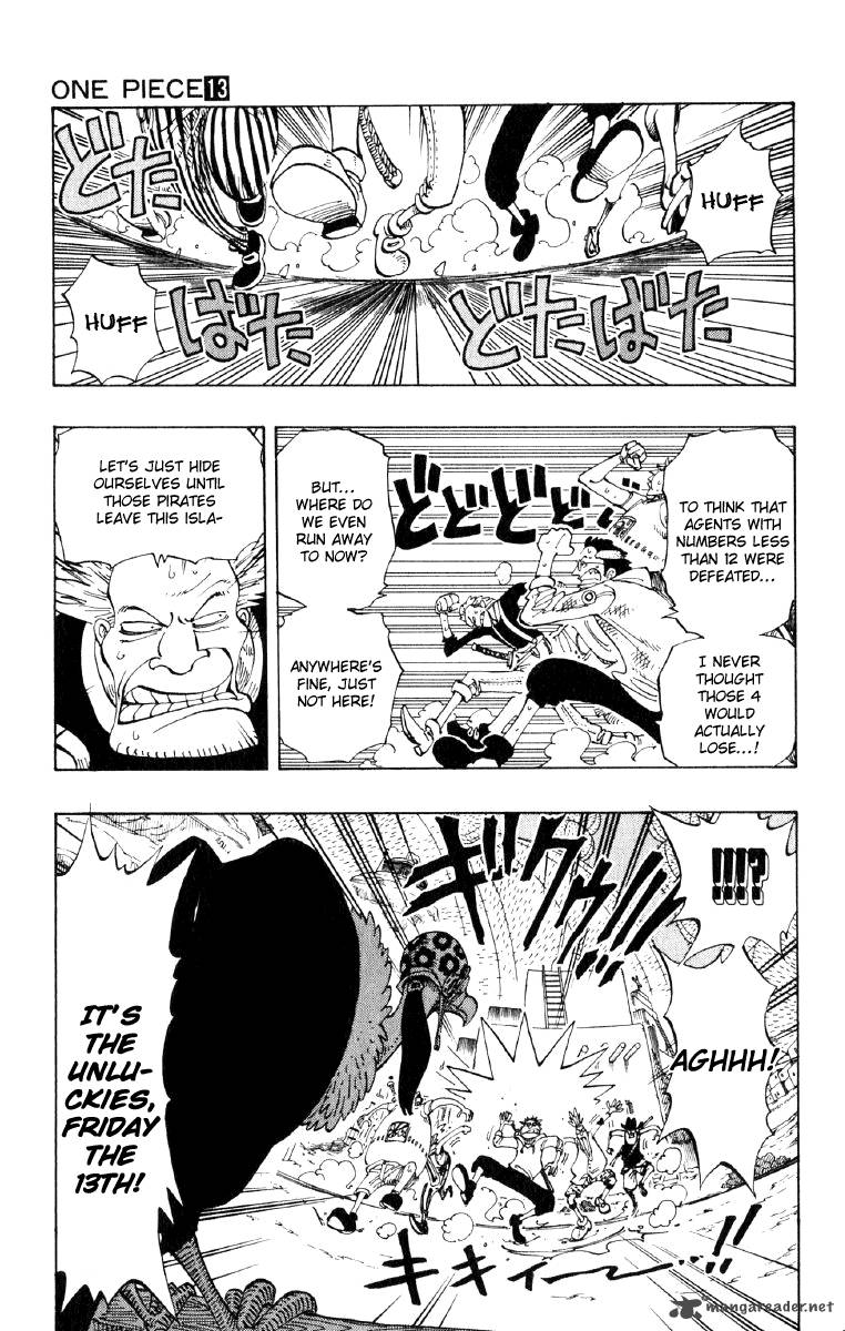 One Piece Manga Chapter 110 page 3 - The Night Isn't Over