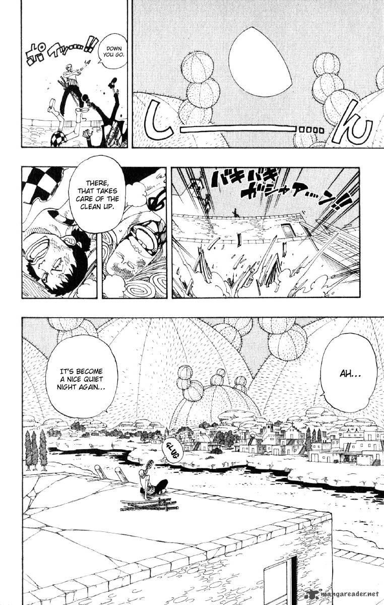 One Piece Manga Chapter 110 page 6 - The Night Isn't Over