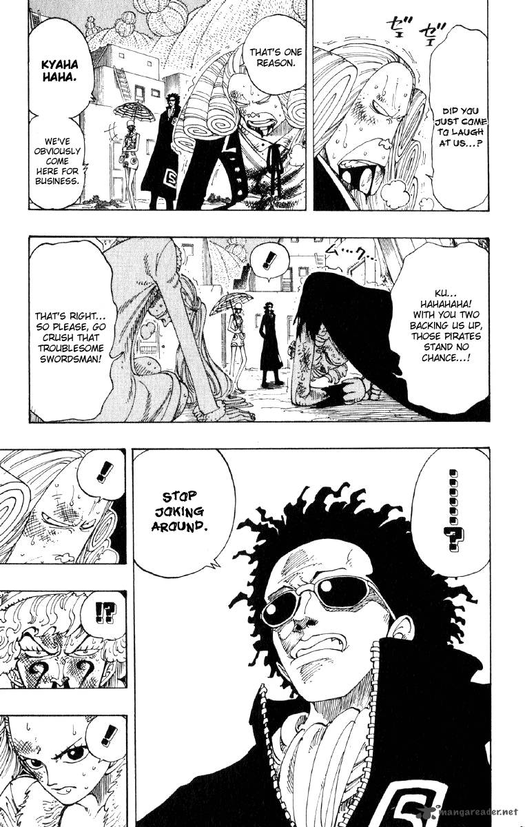 One Piece Manga Chapter 110 page 9 - The Night Isn't Over