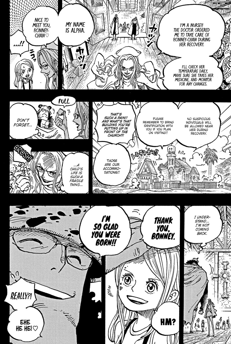 One Piece Manga Chapter 1100 page 14 - Thank You, Bonney