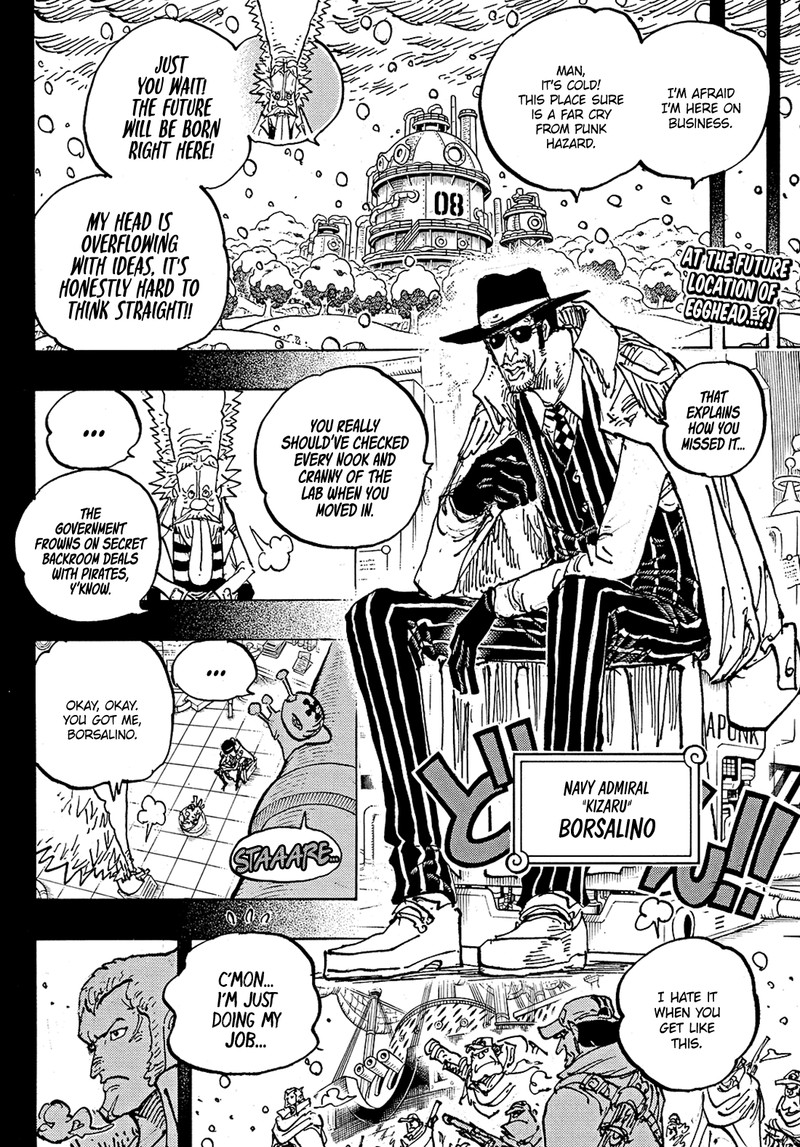 One Piece Manga Chapter 1100 page 2 - Thank You, Bonney