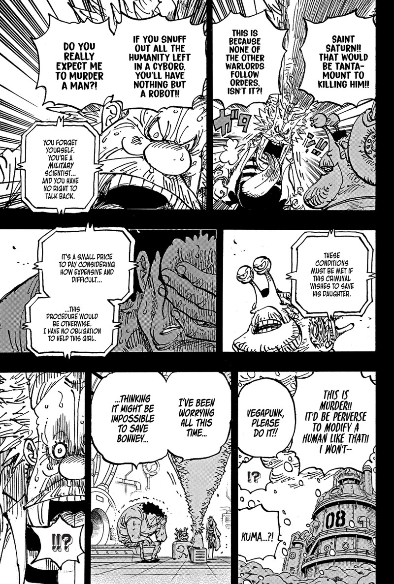 One Piece Manga Chapter 1100 page 5 - Thank You, Bonney