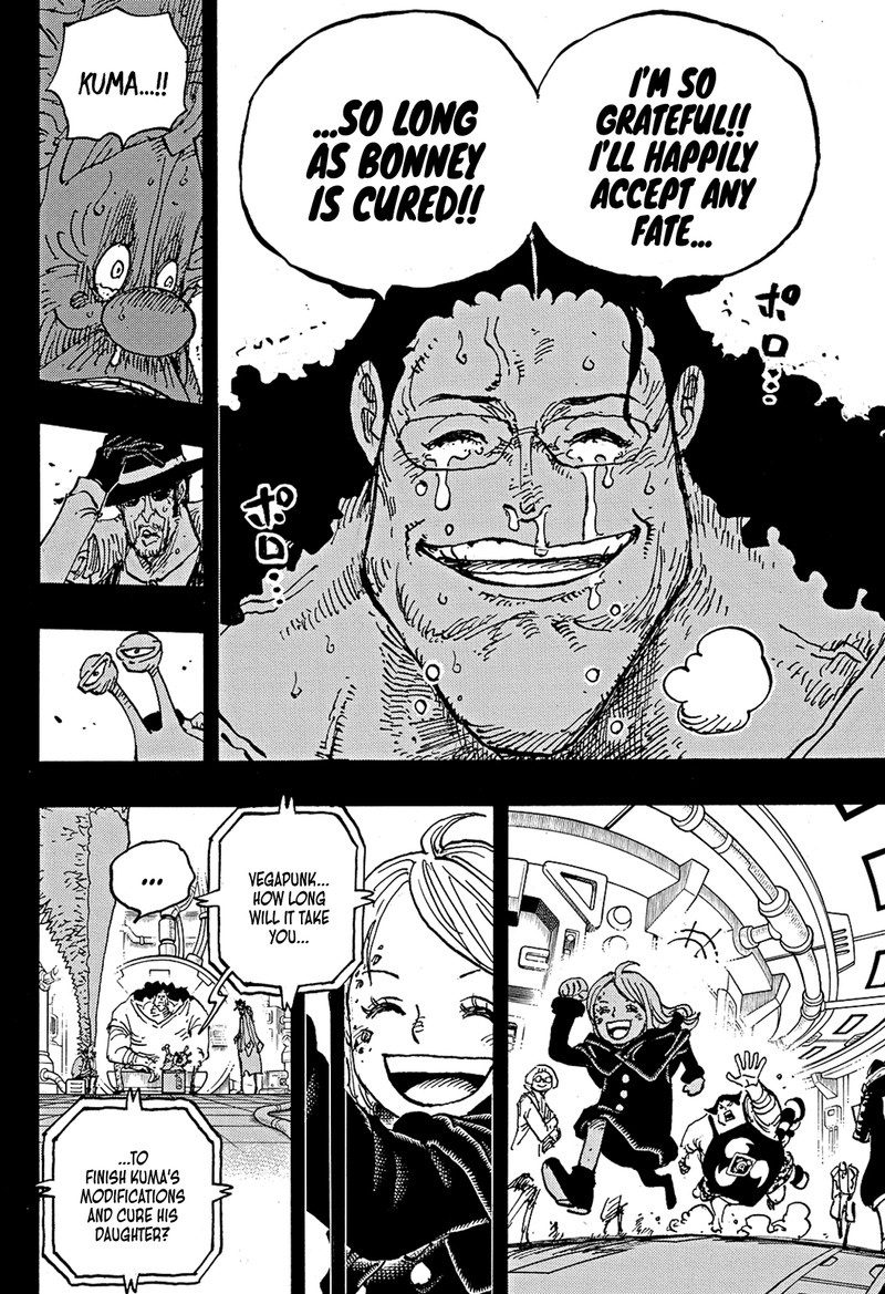 One Piece Manga Chapter 1100 page 6 - Thank You, Bonney
