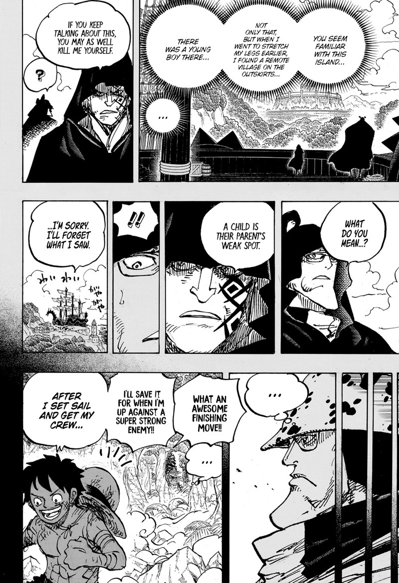 One Piece Manga Chapter 1101 page 4 - To Bonney