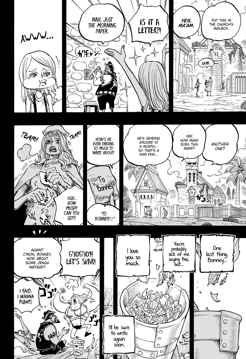 One Piece Manga Chapter 1101 page 8 - To Bonney