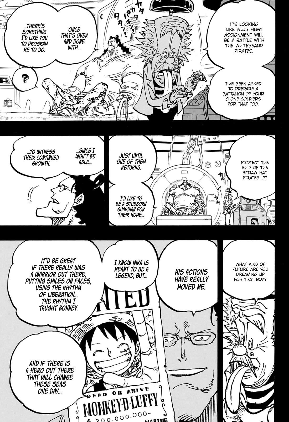 One Piece Manga Chapter 1102 page 14 - Kuma's Life