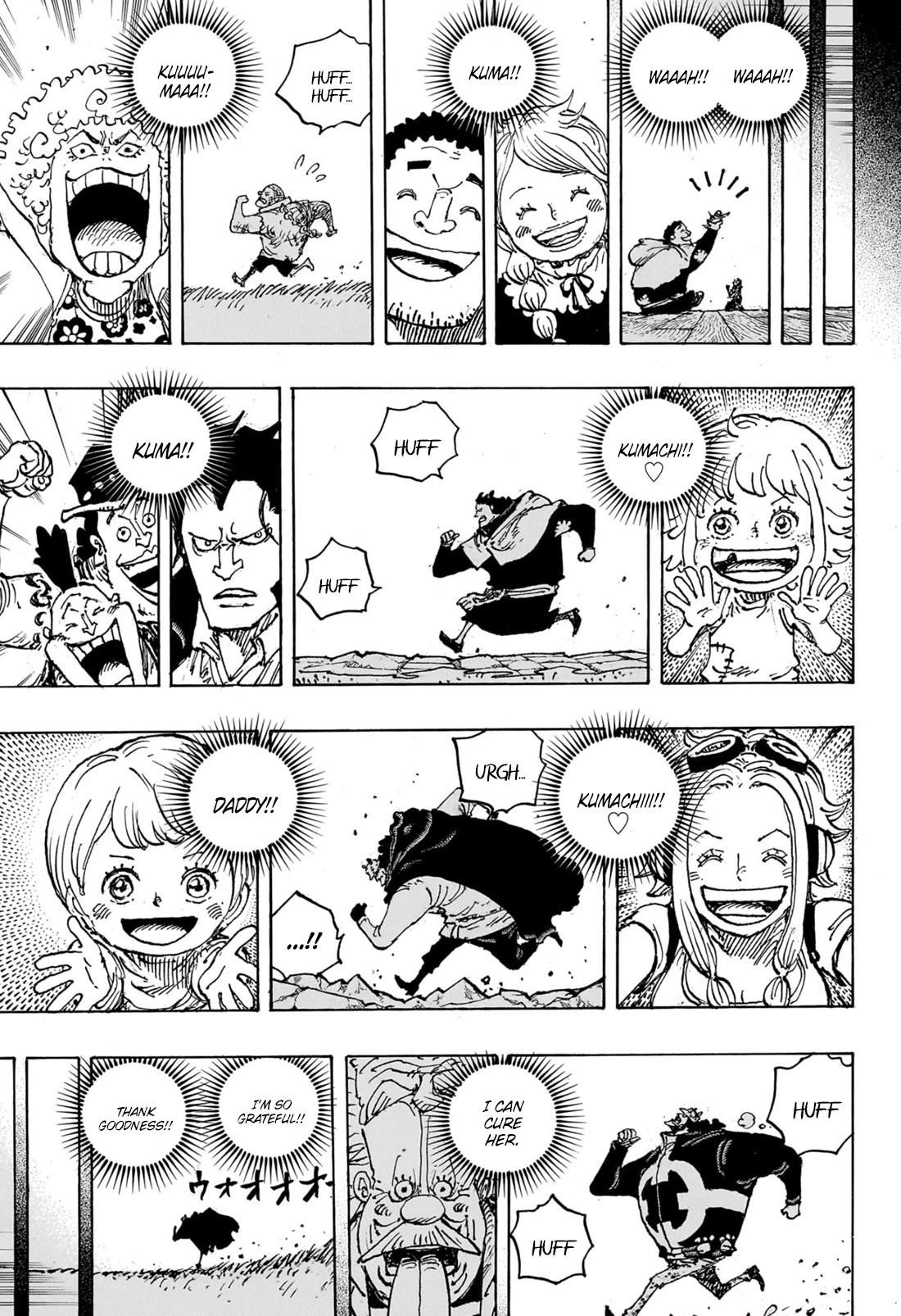 One Piece Manga Chapter 1102 page 16 - Kuma's Life