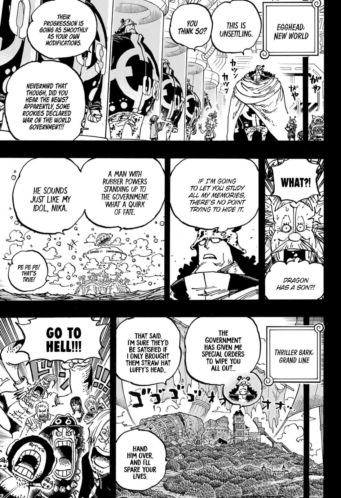 One Piece Manga Chapter 1102 page 6 - Kuma's Life