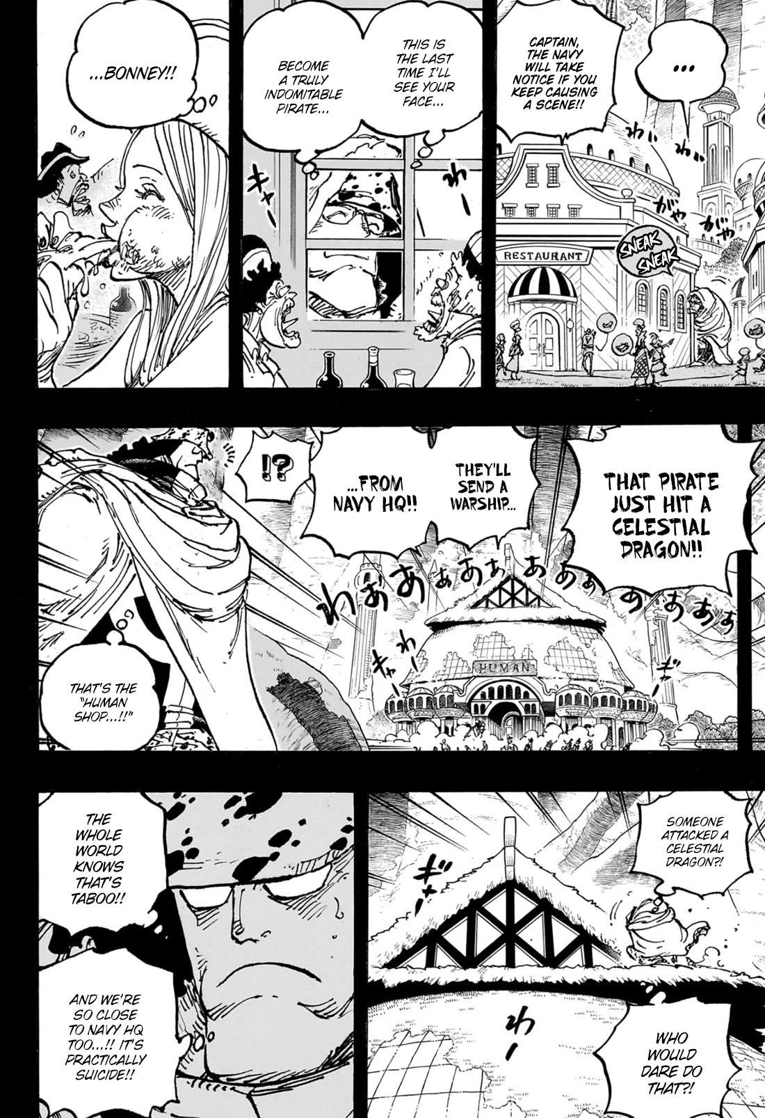 One Piece Manga Chapter 1102 page 9 - Kuma's Life