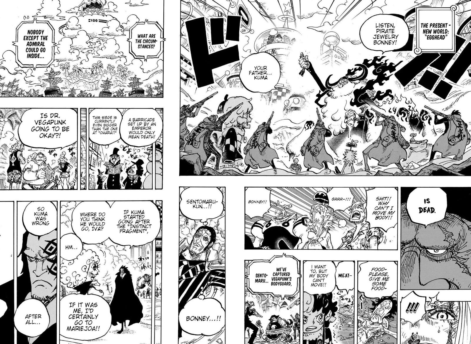One Piece Manga Chapter 1103 page 6 - I'm Sorry, Daddy
