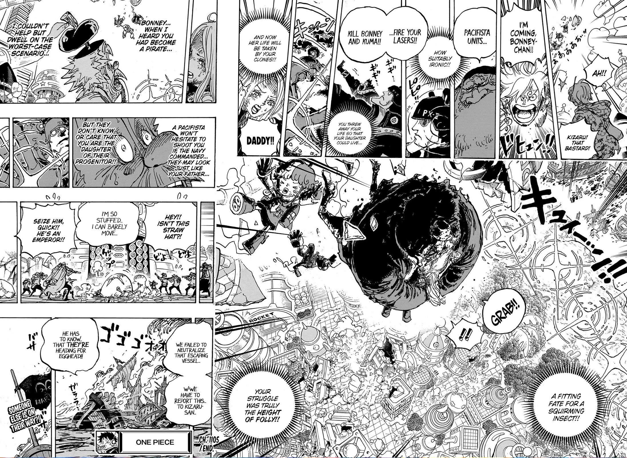 One Piece Manga Chapter 1105 page 10 - The Height Of Folly