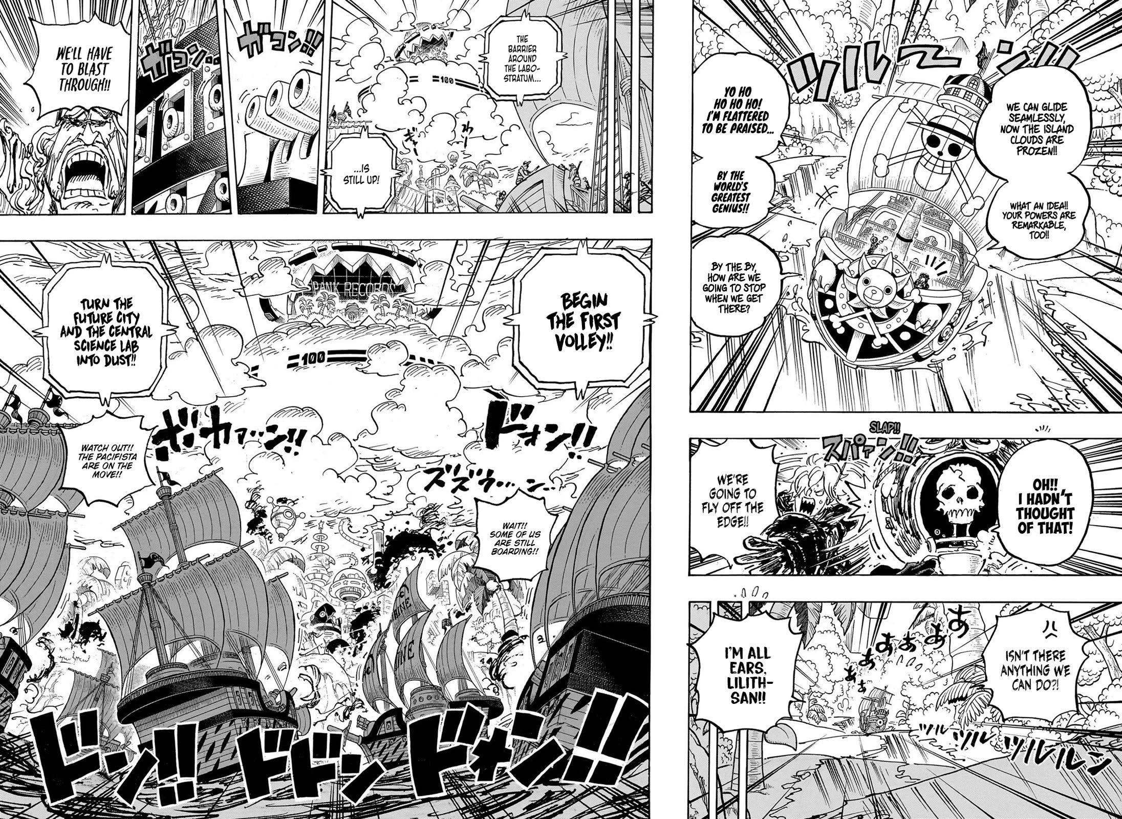 One Piece Manga Chapter 1105 page 7 - The Height Of Folly