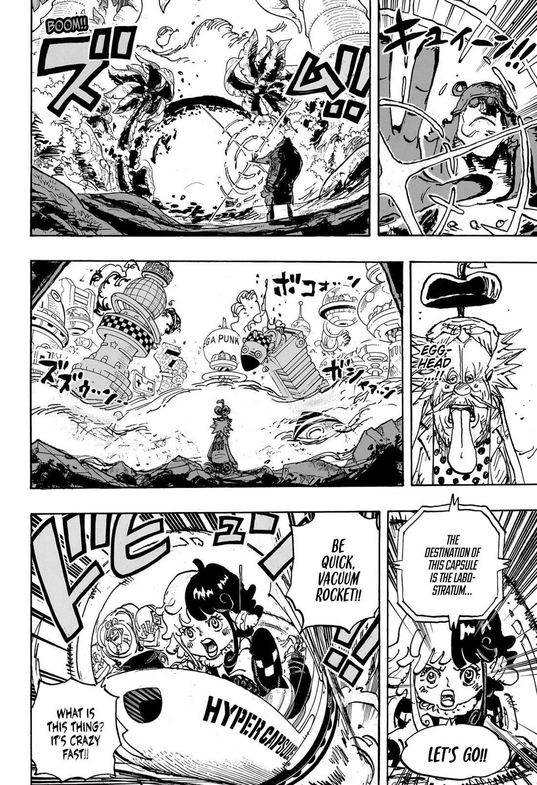One Piece Manga Chapter 1105 page 8 - The Height Of Folly