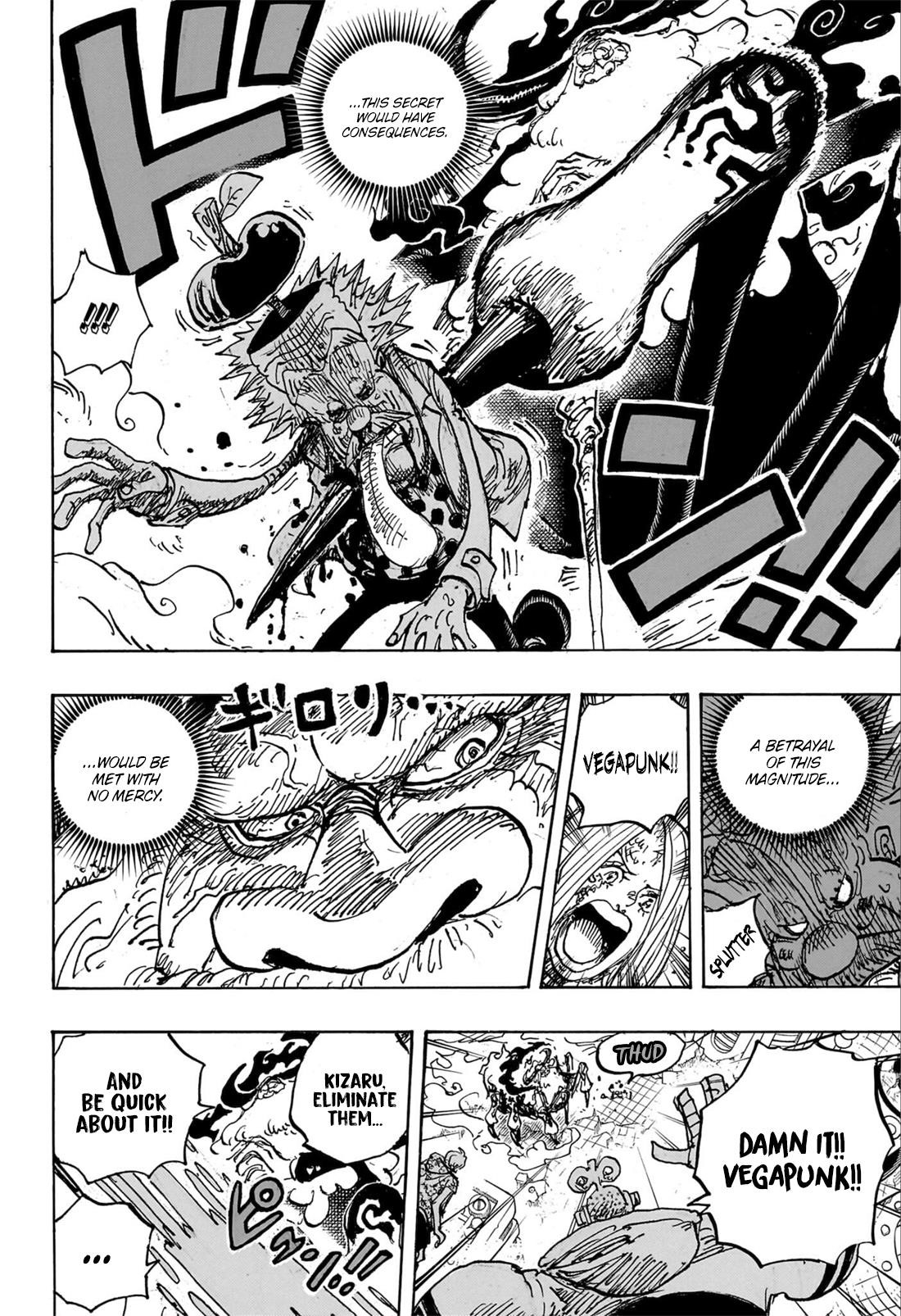 One Piece Manga Chapter 1106 page 8 - On Your Side
