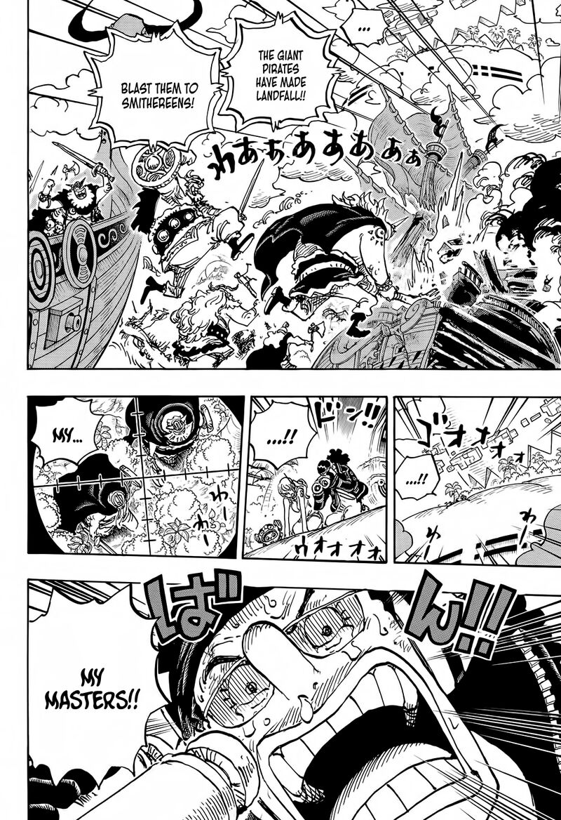 One Piece Manga Chapter 1107 page 3 - I've Been Looking For You!!