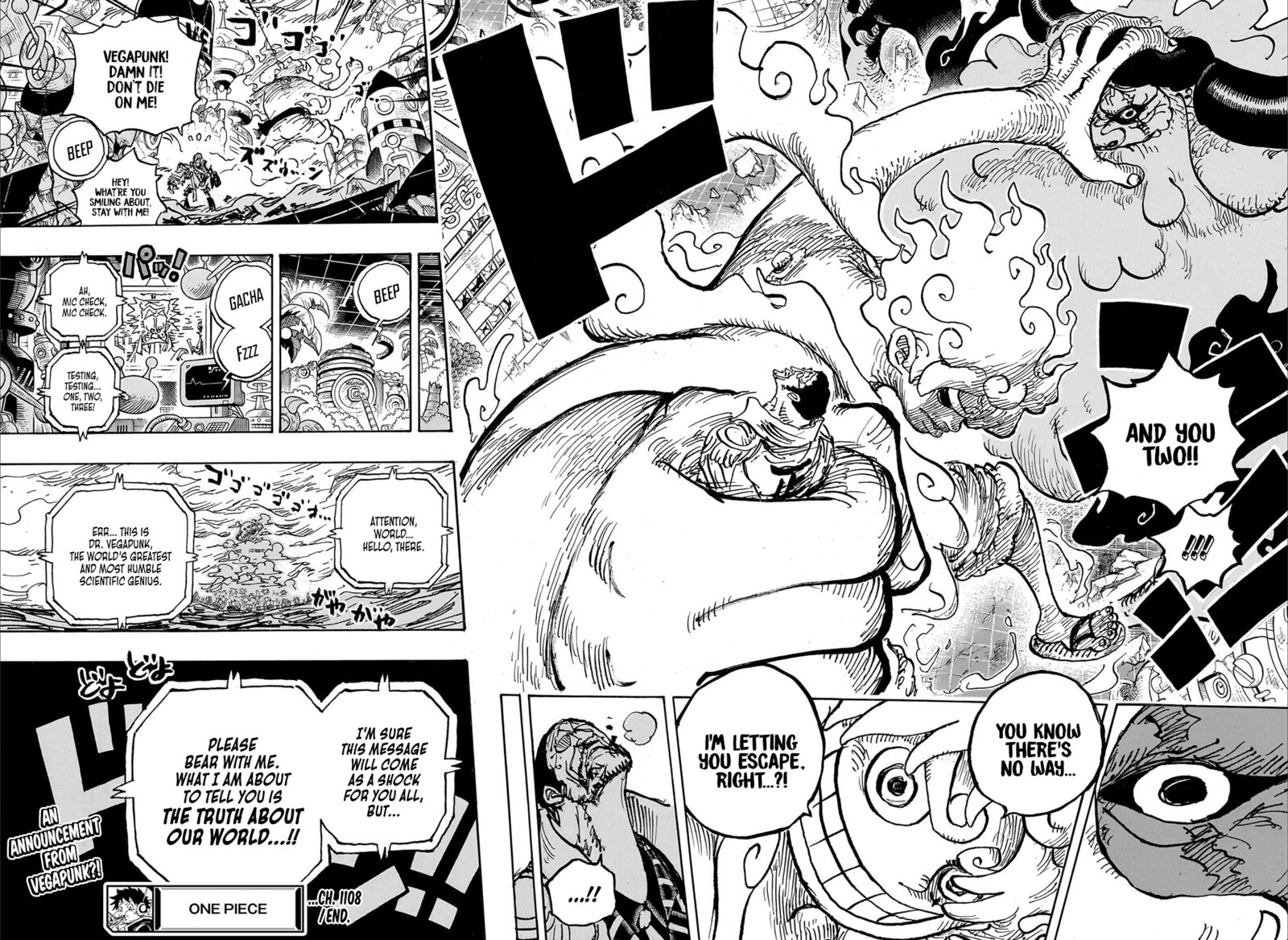 One Piece Manga Chapter 1108 page 13 - Come In, World