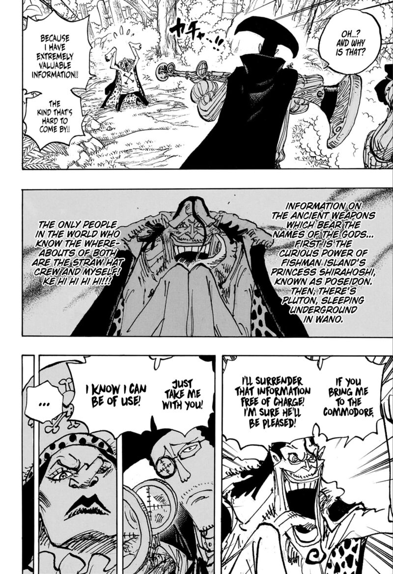 One Piece Manga Chapter 1108 page 4 - Come In, World