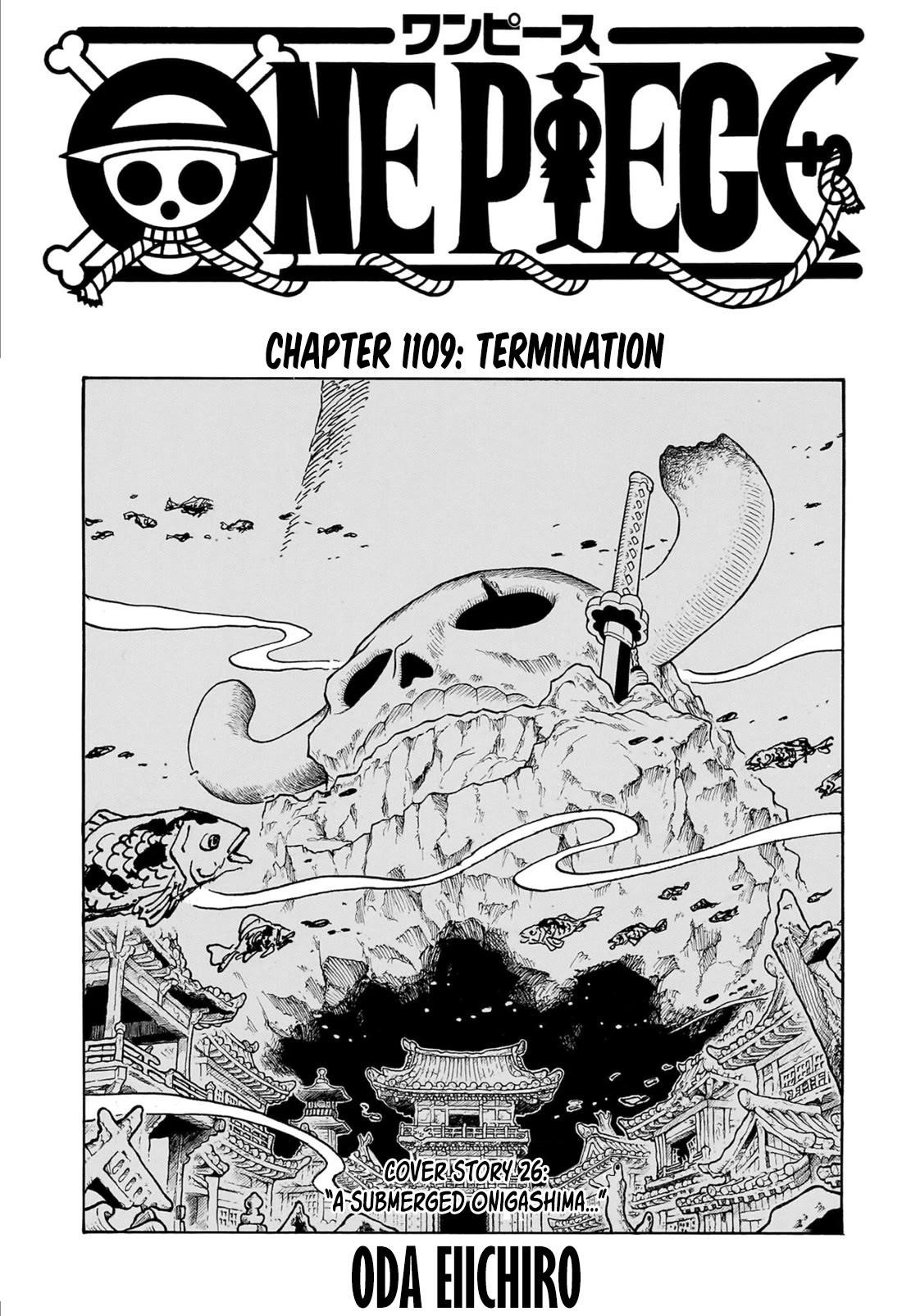 One Piece Manga Chapter 1109 page 1 - Interception