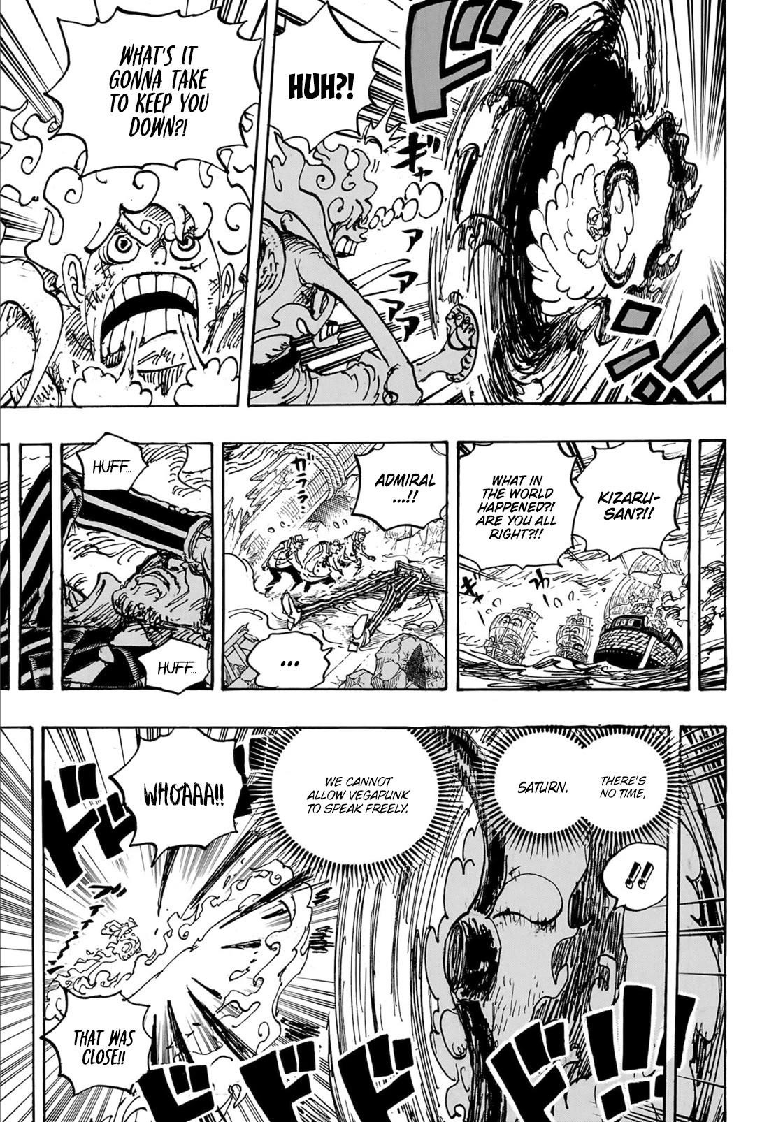 One Piece Manga Chapter 1109 page 11 - Interception
