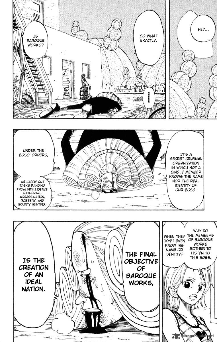 One Piece Manga Chapter 111 page 15 - The Secret Criminal Organization