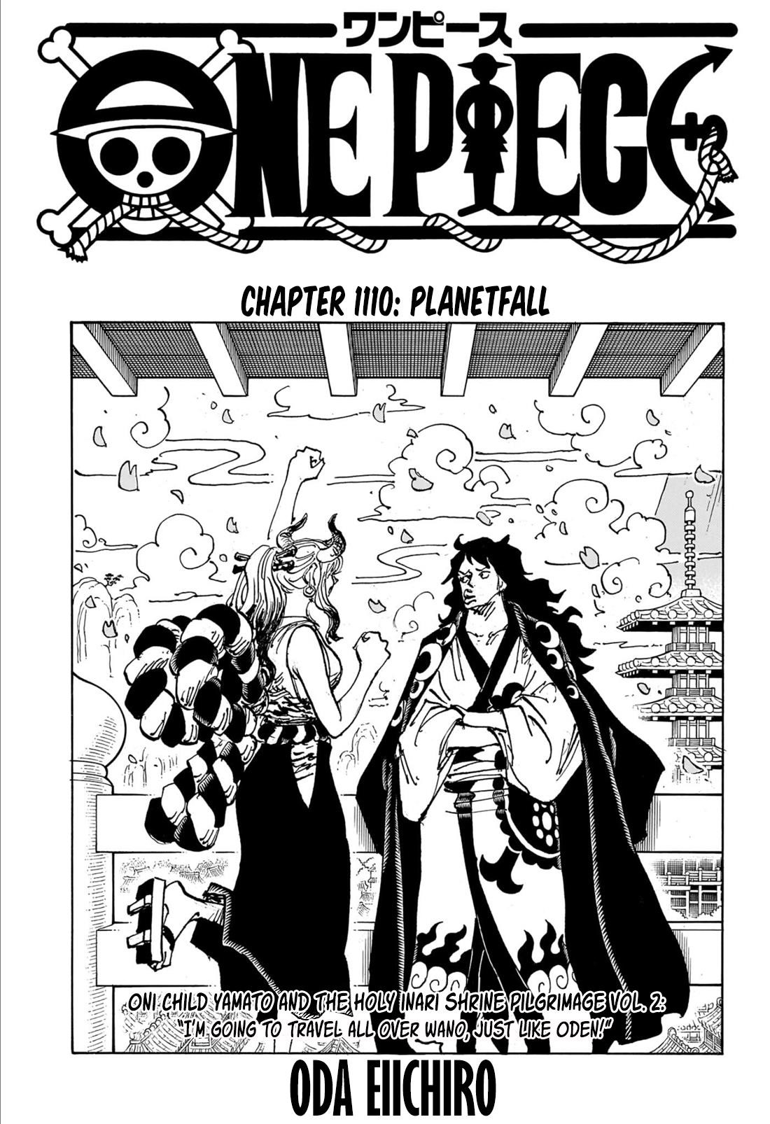 One Piece Manga Chapter 1110 page 1 - Starfall
