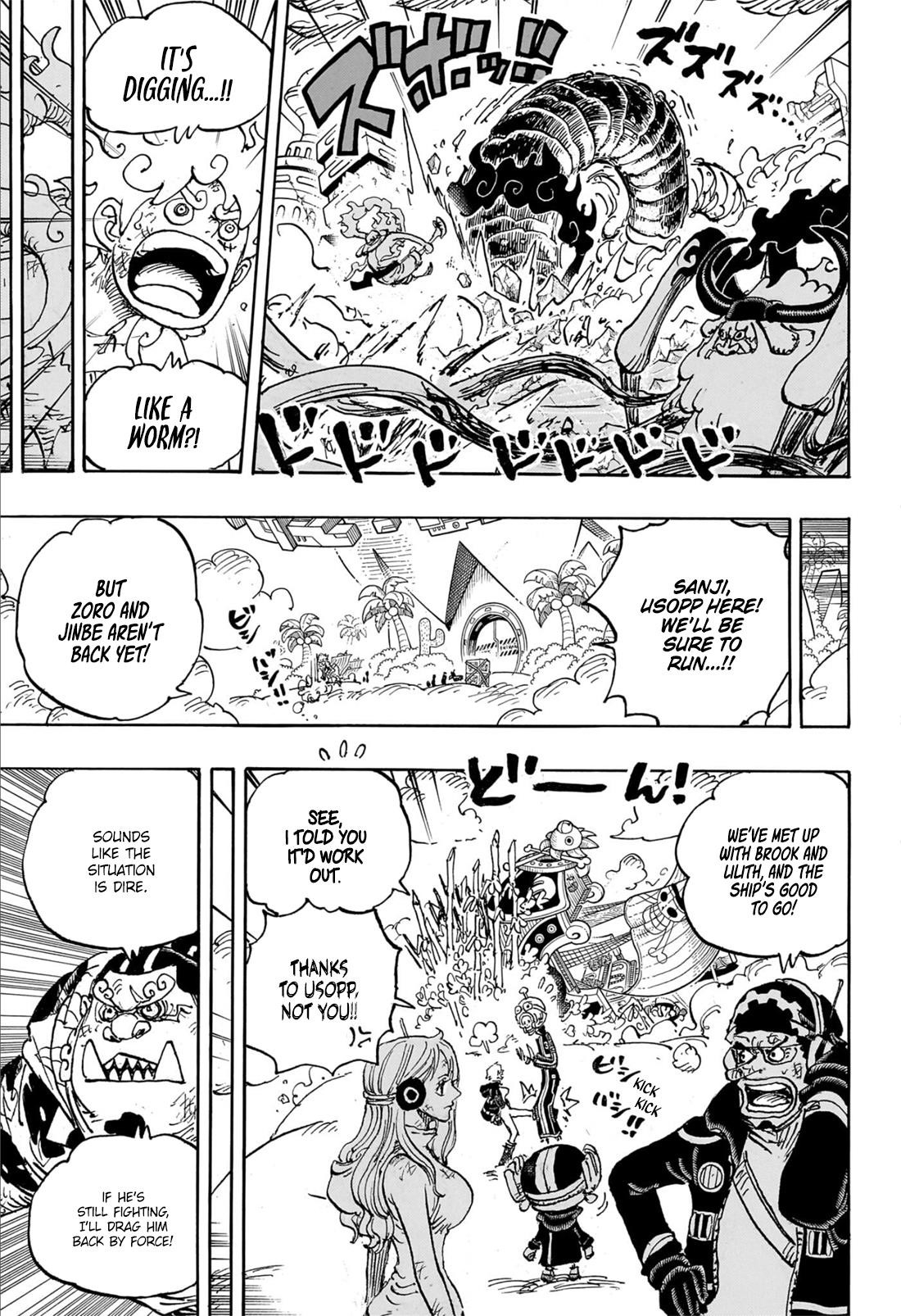 One Piece Manga Chapter 1110 page 10 - Starfall