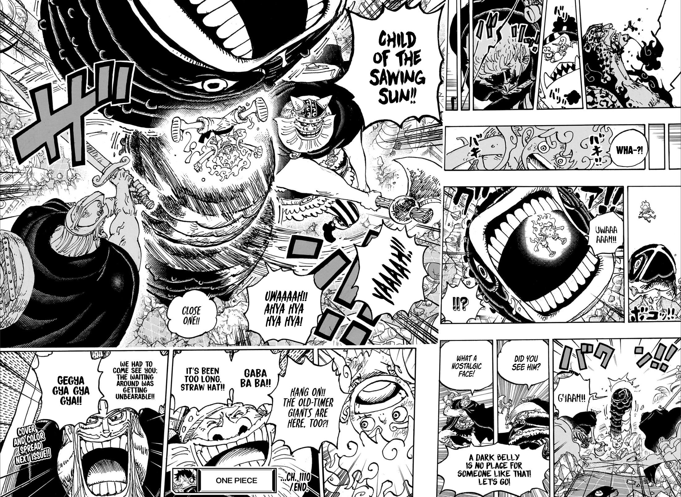 One Piece Manga Chapter 1110 page 12 - Starfall