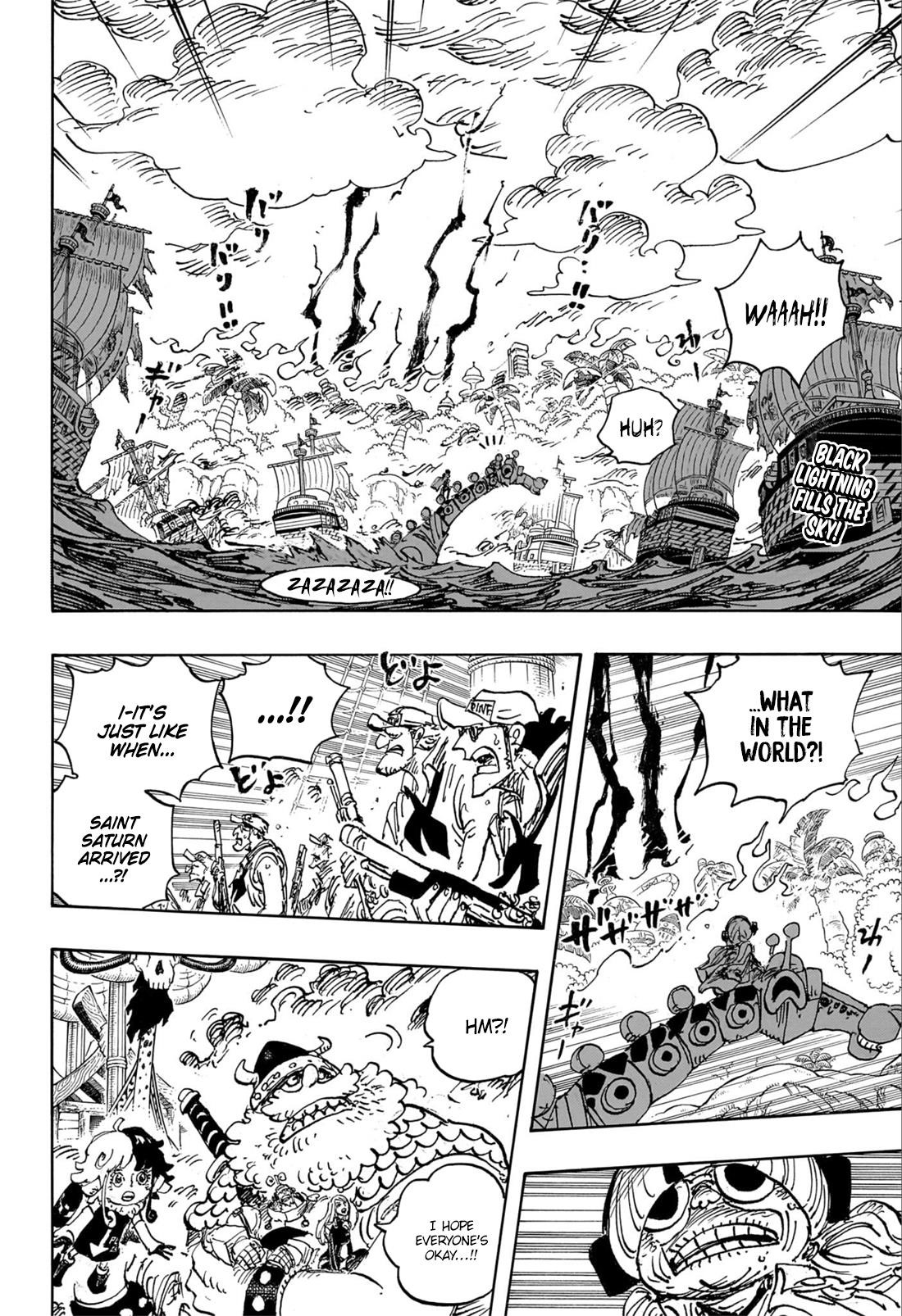 One Piece Manga Chapter 1110 page 2 - Starfall