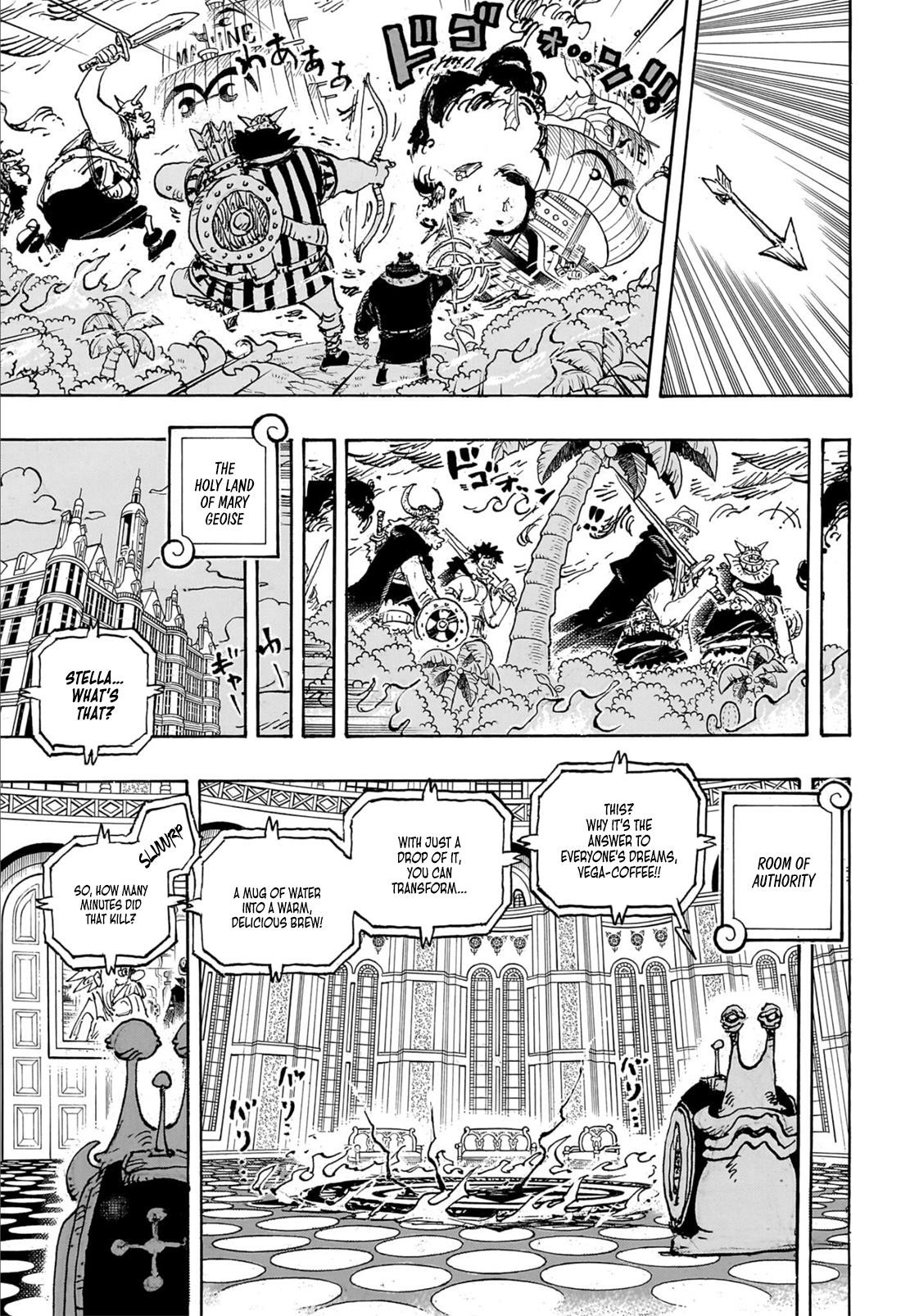 One Piece Manga Chapter 1110 page 3 - Starfall