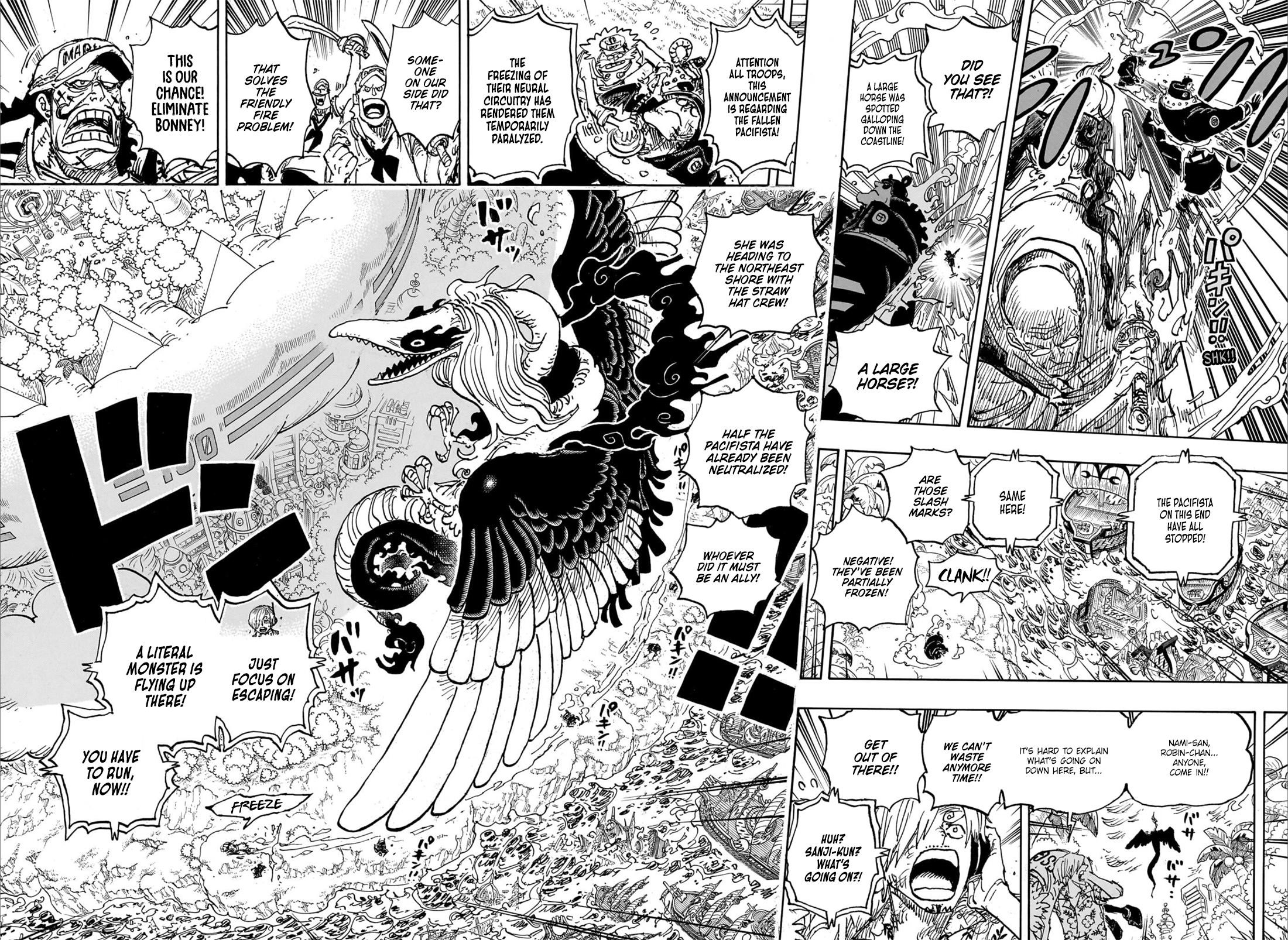 One Piece Manga Chapter 1110 page 8 - Starfall