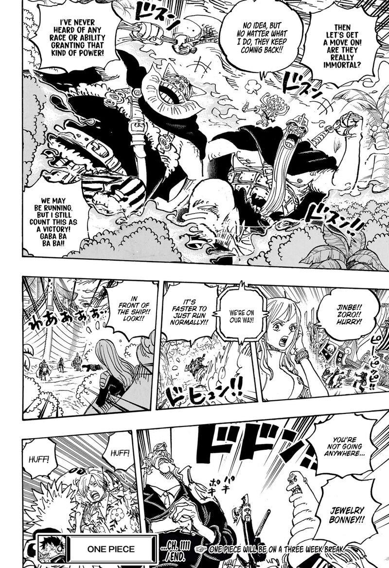 One Piece Manga Chapter 1111 page 16 - Sun-Shield