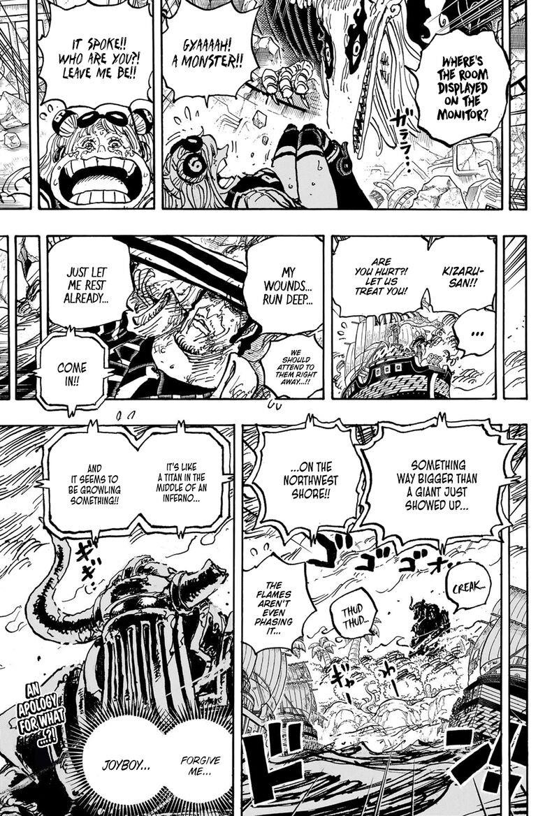 One Piece Manga Chapter 1111 page 17 - Sun-Shield