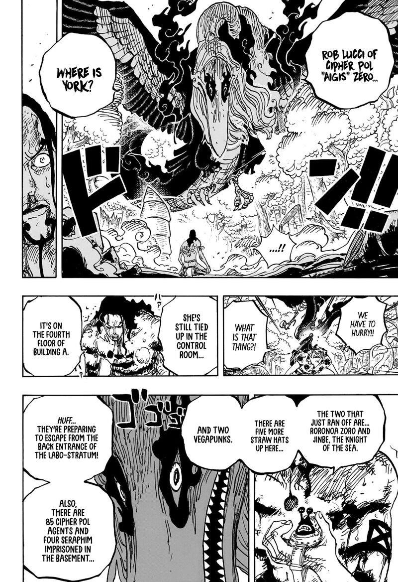 One Piece Manga Chapter 1111 page 6 - Sun-Shield