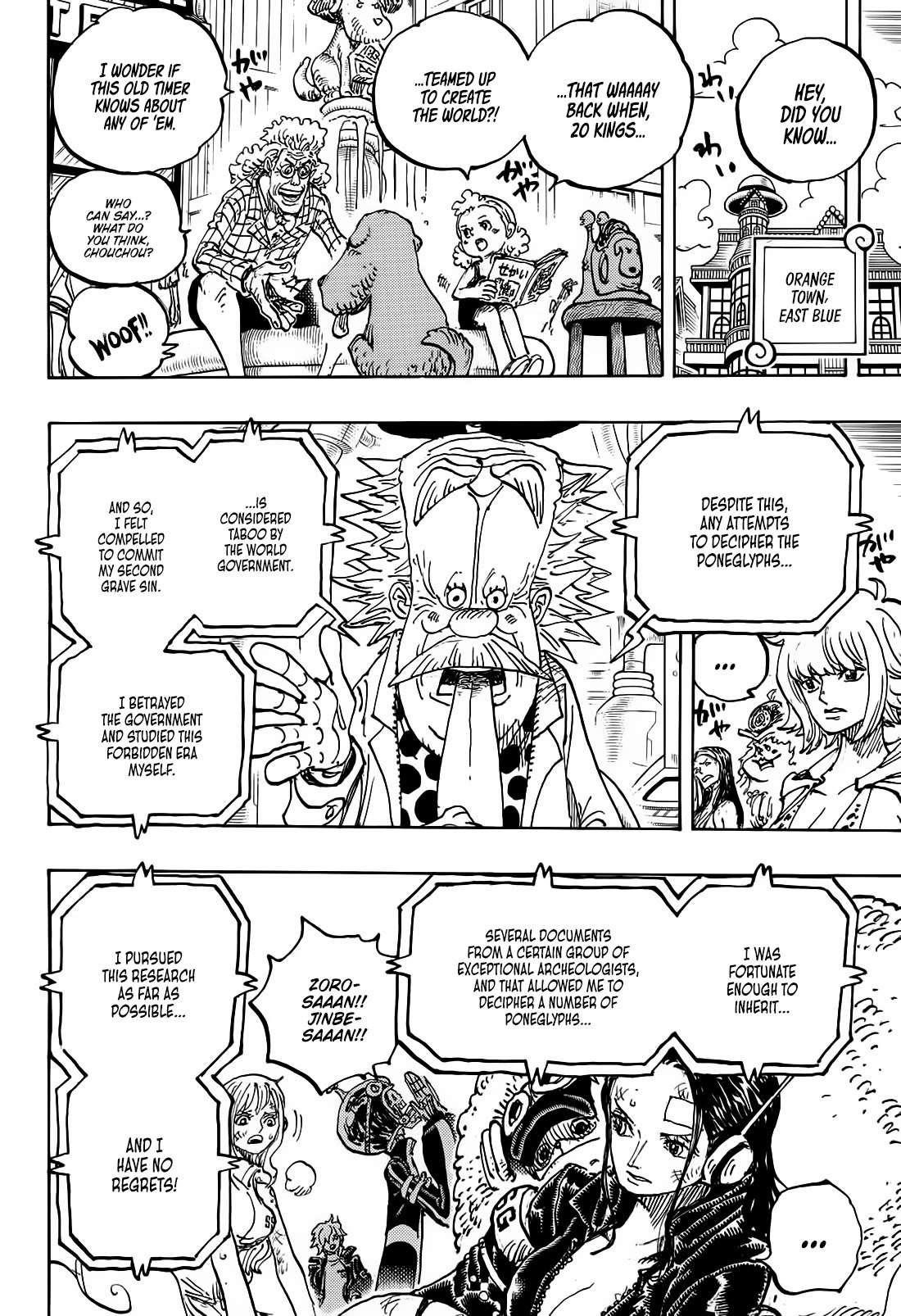 One Piece Manga Chapter 1114 page 11 - The Wings of Icarus