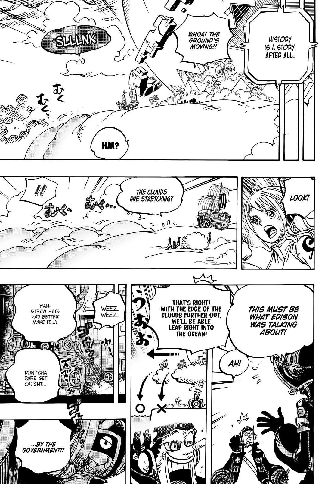 One Piece Manga Chapter 1114 page 12 - The Wings of Icarus