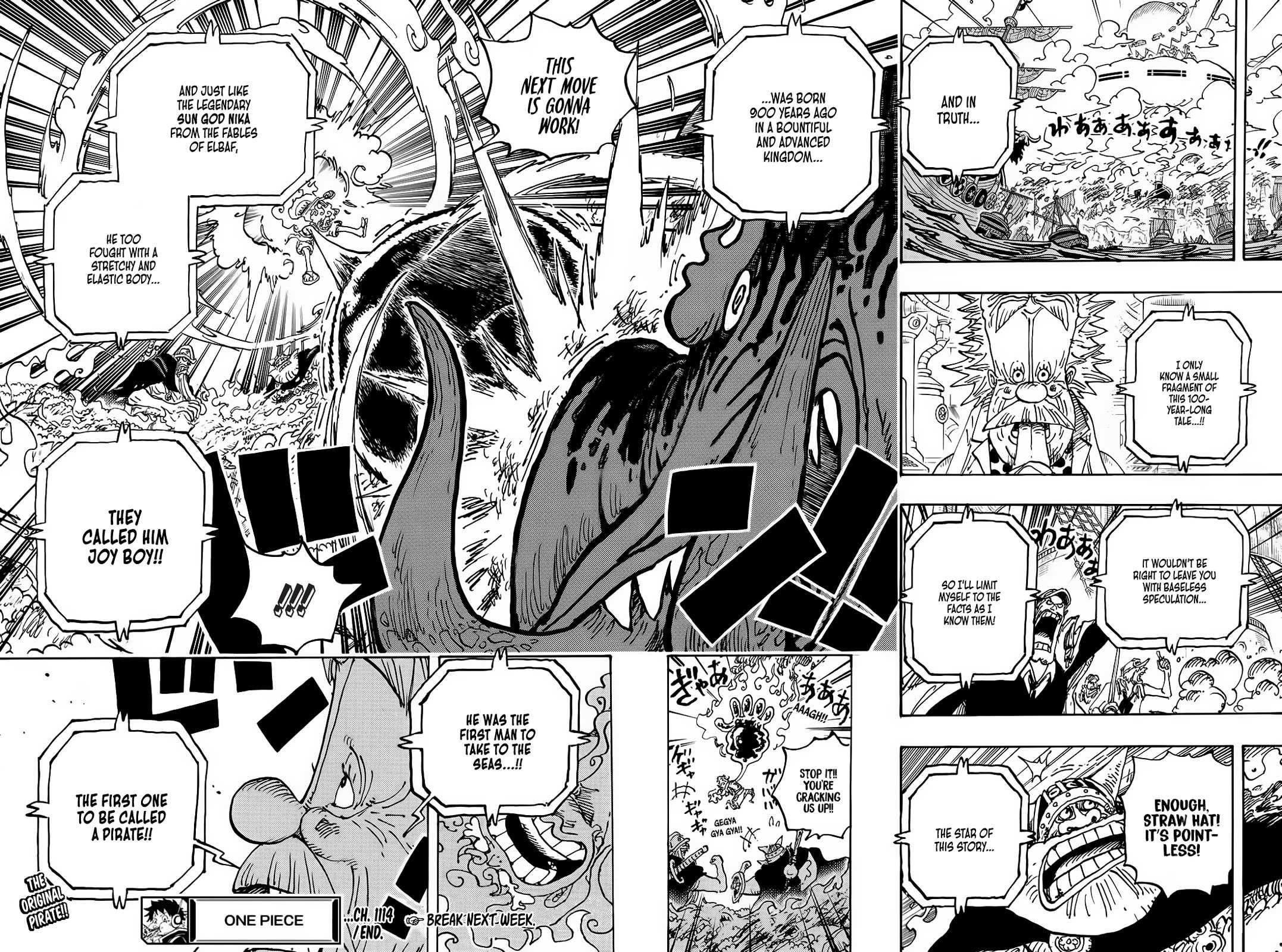 One Piece Manga Chapter 1114 page 13 - The Wings of Icarus