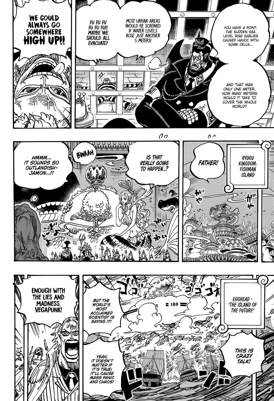 One Piece Manga Chapter 1114 page 4 - The Wings of Icarus