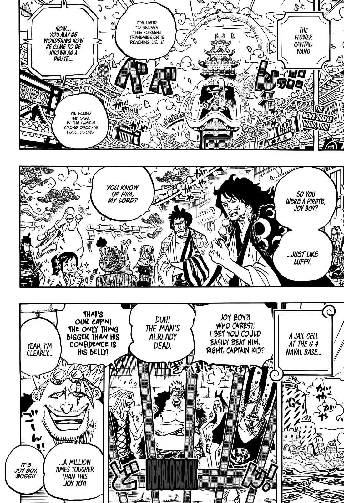One Piece Manga Chapter 1115 page 2 - Pieces of a Continent