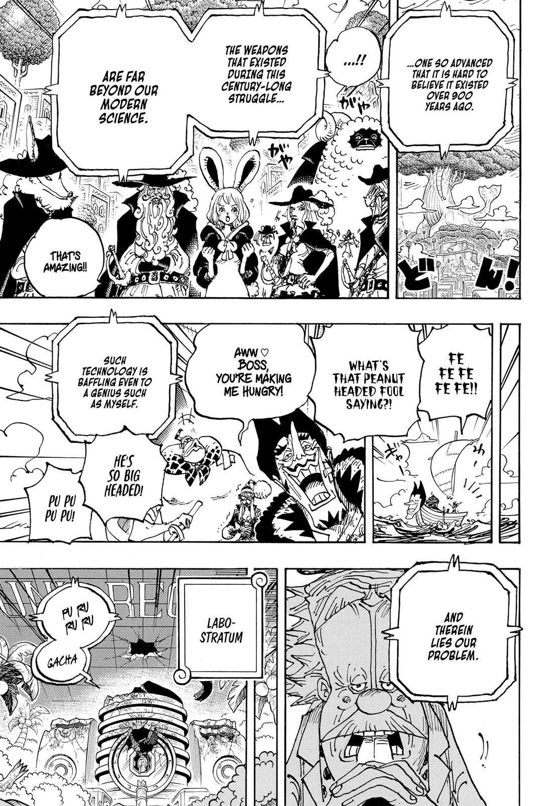 One Piece Manga Chapter 1115 page 5 - Pieces of a Continent