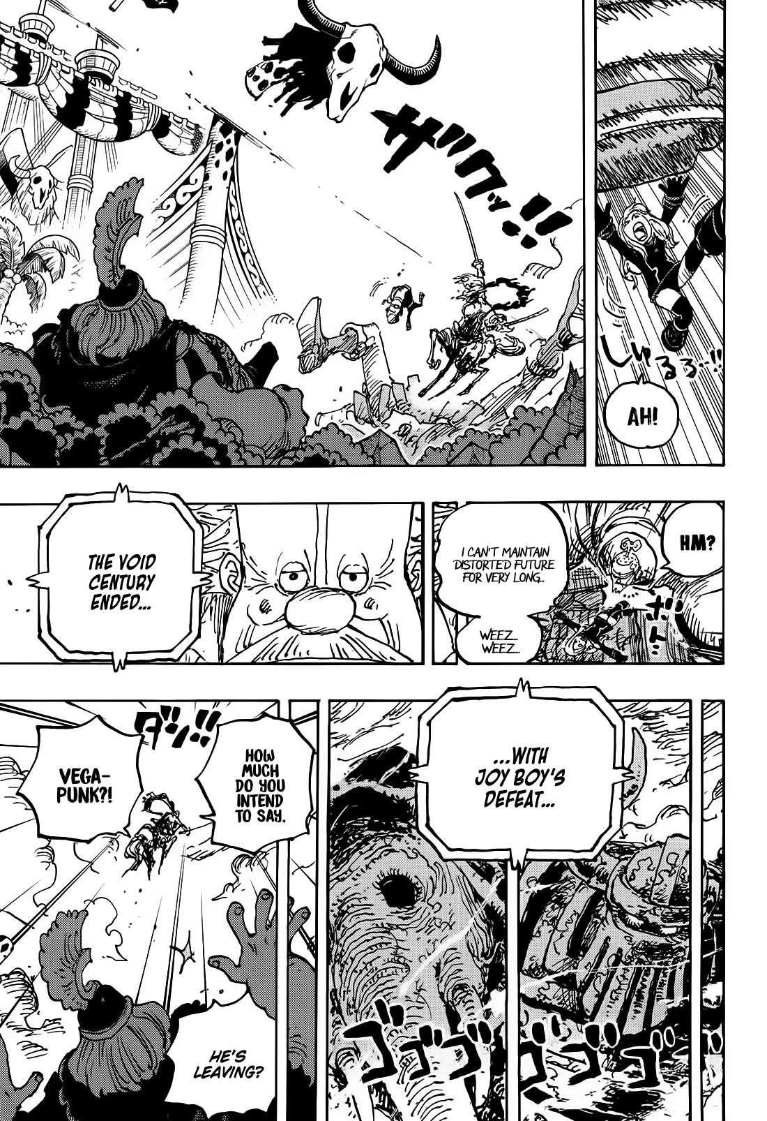 One Piece Manga Chapter 1115 page 9 - Pieces of a Continent