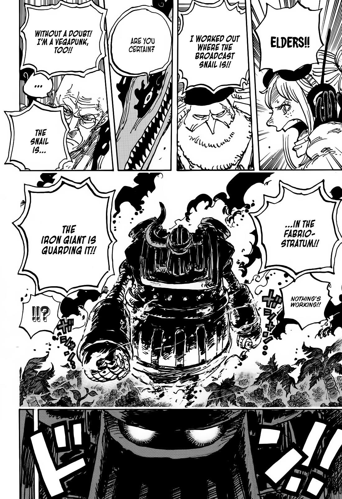 One Piece Manga Chapter 1116 page 11 - Inner Conflict