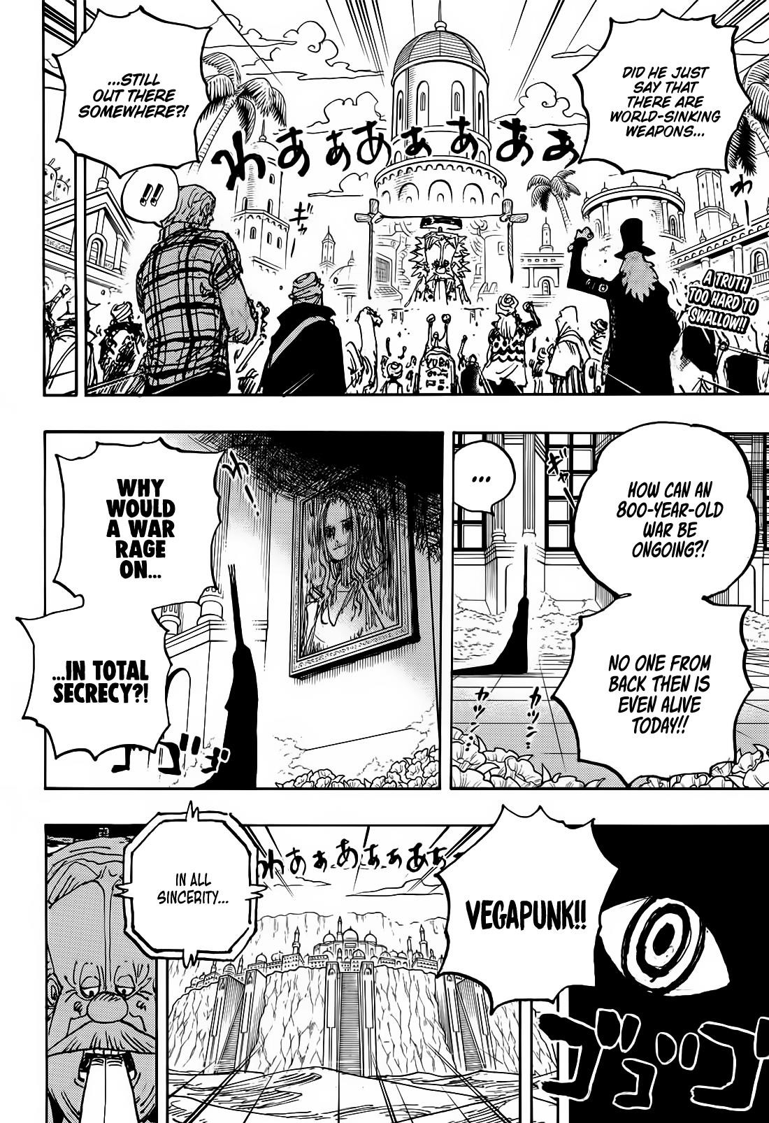 One Piece Manga Chapter 1116 page 2 - Inner Conflict