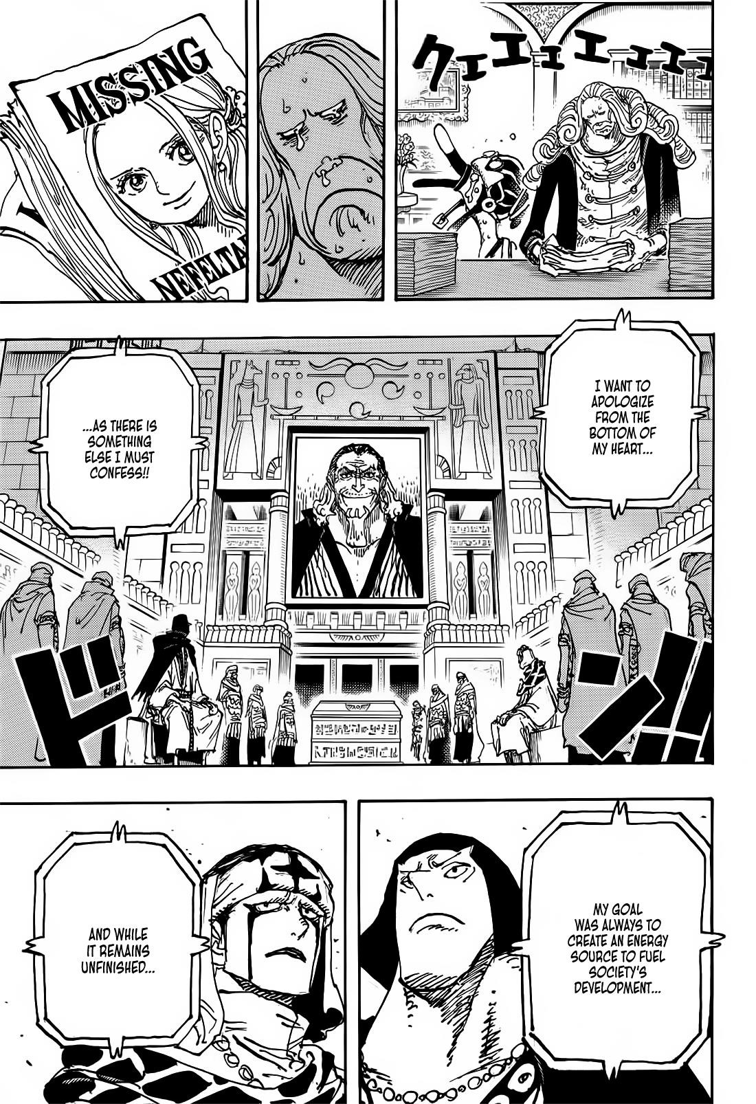 One Piece Manga Chapter 1116 page 3 - Inner Conflict