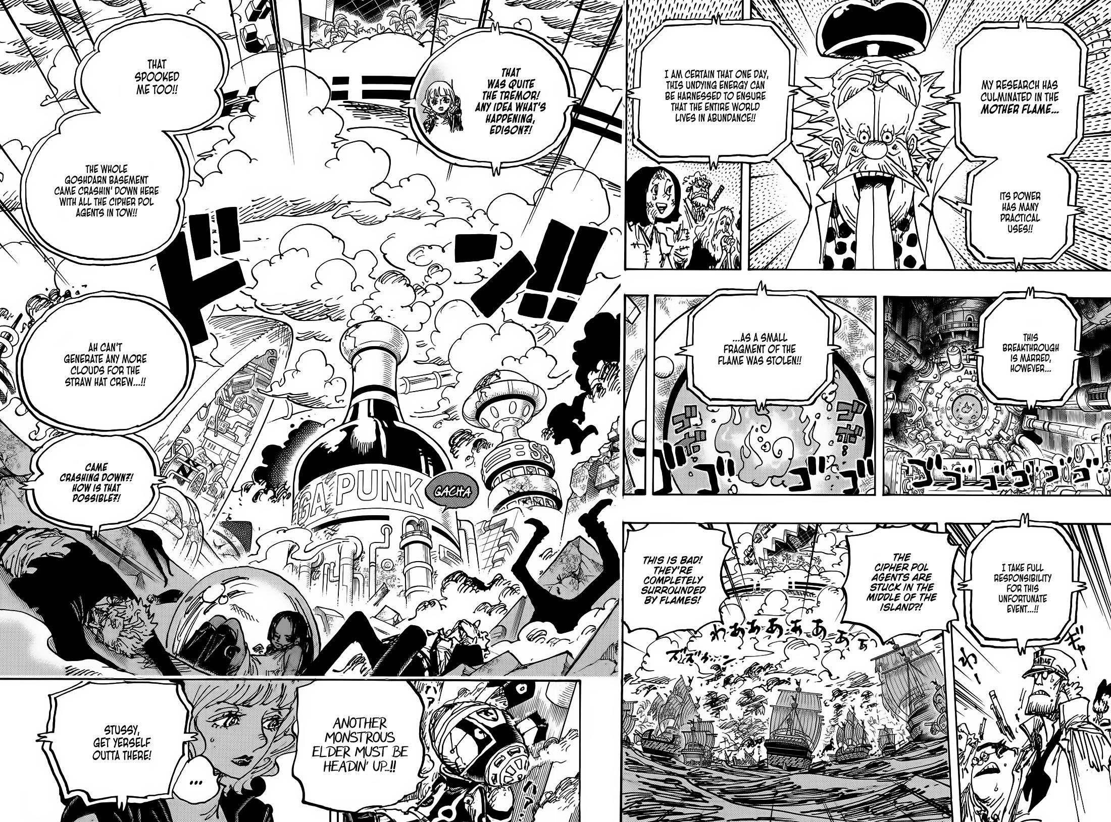 One Piece Manga Chapter 1116 page 4 - Inner Conflict