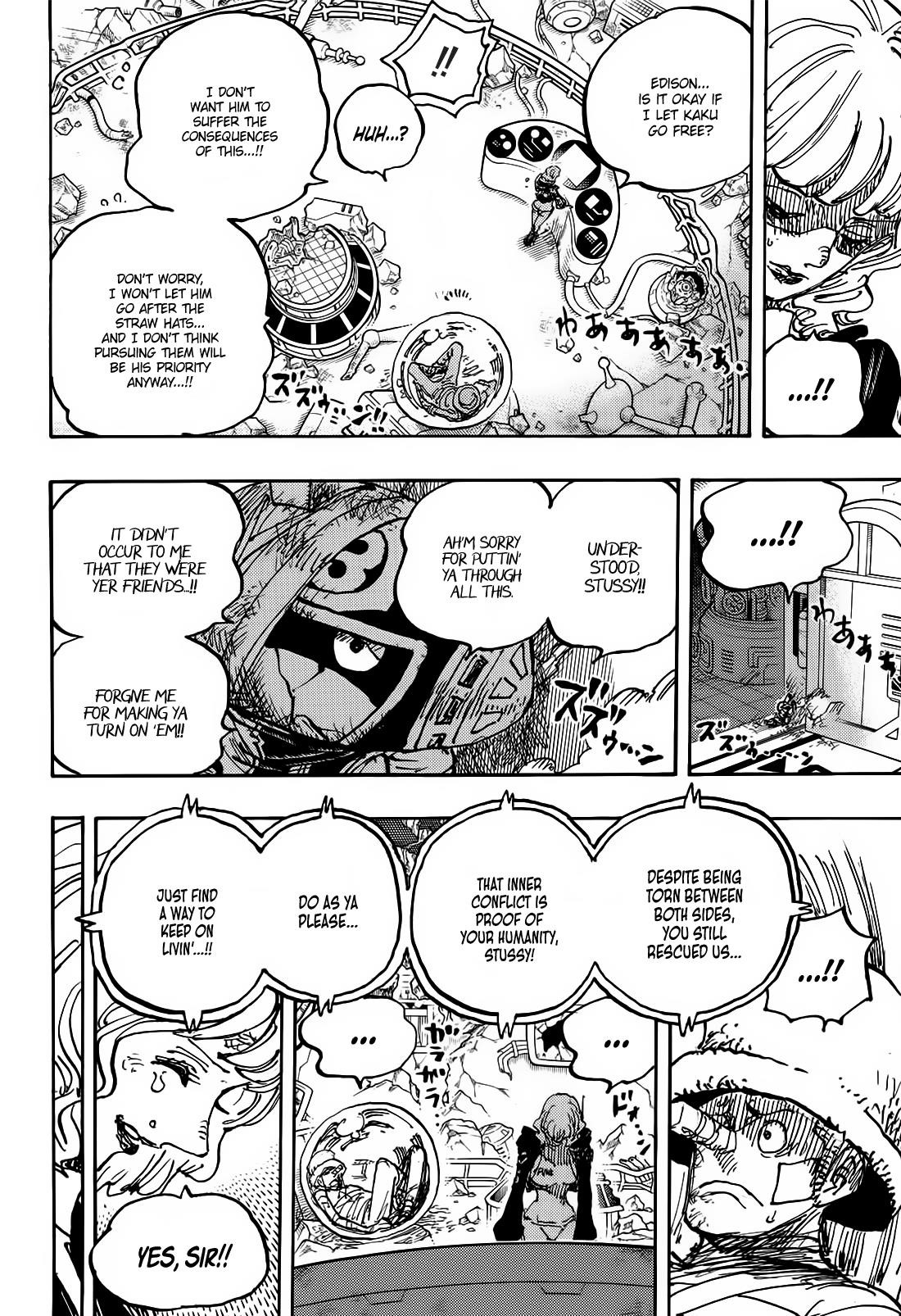 One Piece Manga Chapter 1116 page 5 - Inner Conflict