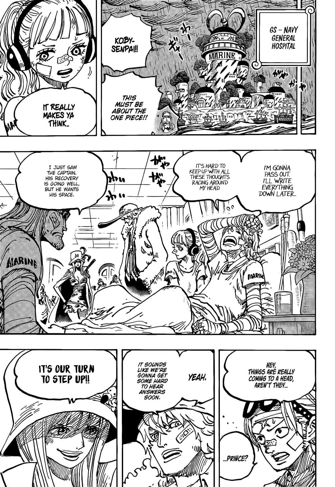One Piece Manga Chapter 1117 page 3 - A