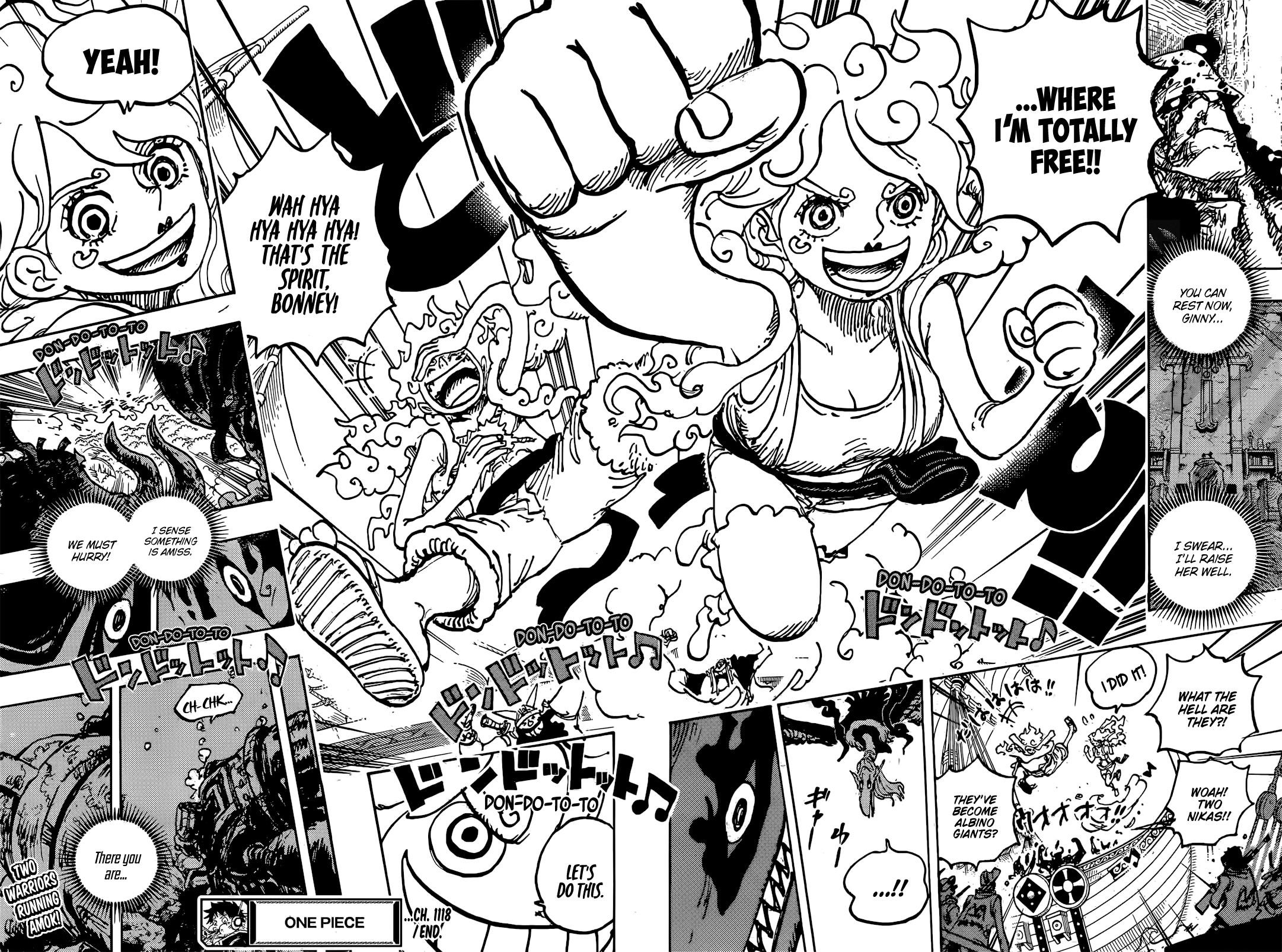 One Piece Manga Chapter 1118 page 12 - The Most Free