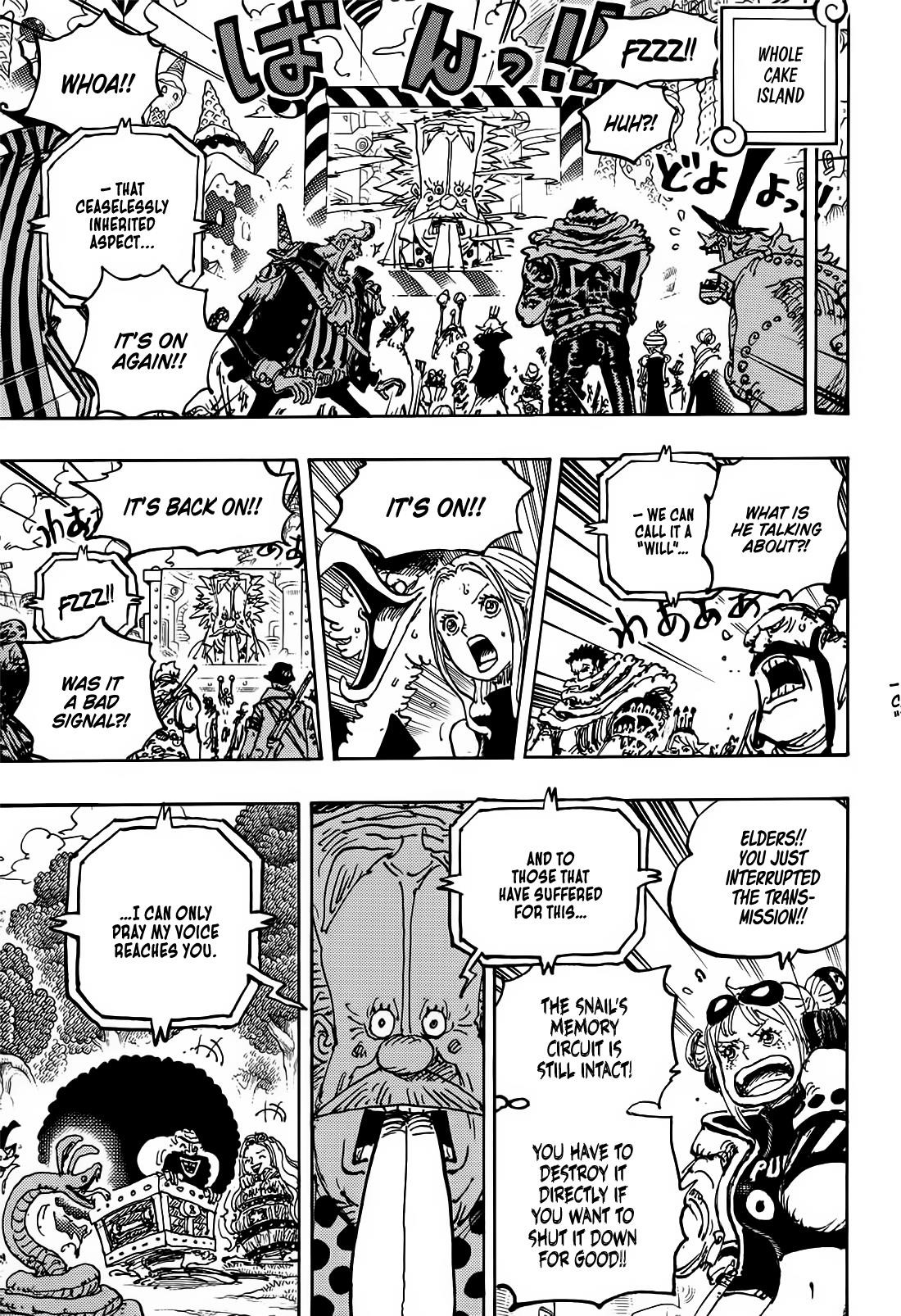 One Piece Manga Chapter 1119 page 8 - Emet