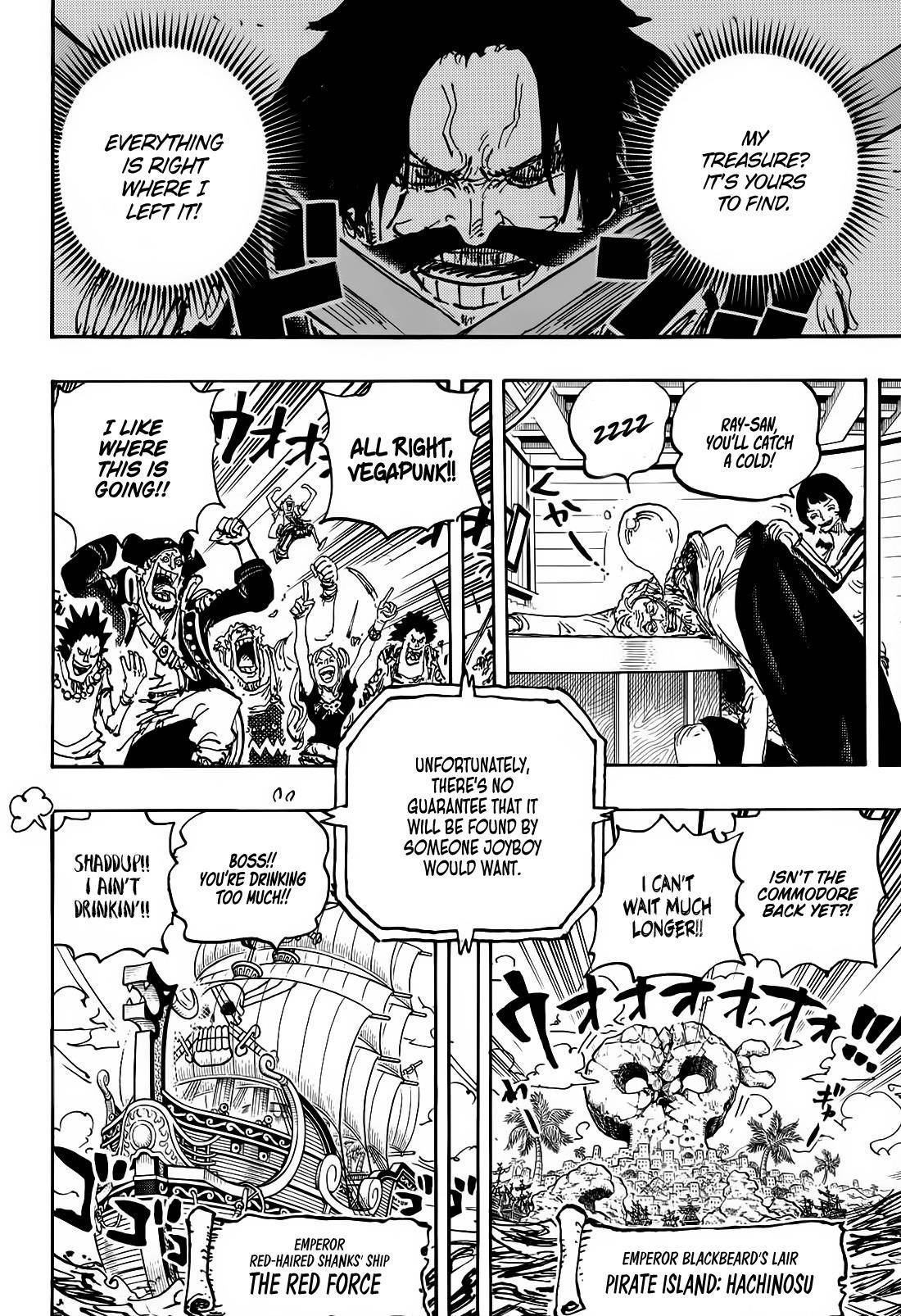 One Piece Manga Chapter 1121 page 12 - The Ebb and Flow of the Ages